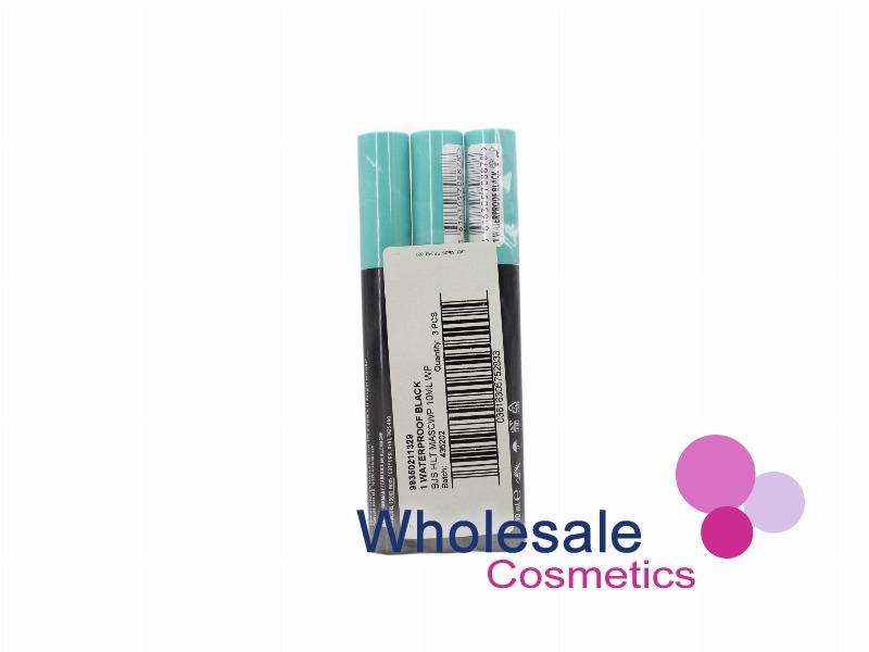 9 x Bourjois Healthy Mix Waterproof Volume Mascara - 001 WATERPROOF BLACK
